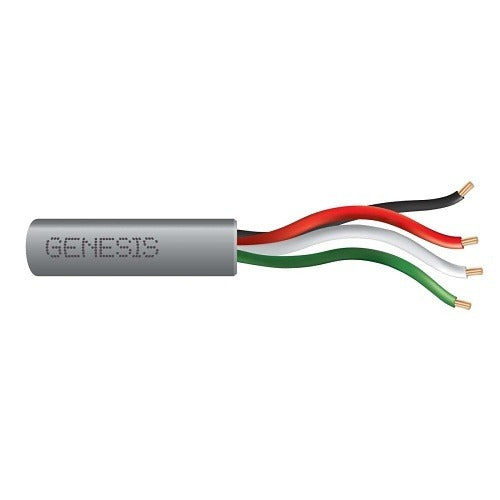 SOUTHWIRE Genesis Cable 21045809 22 Awg 4C Riser Cable 500 Ft Gray