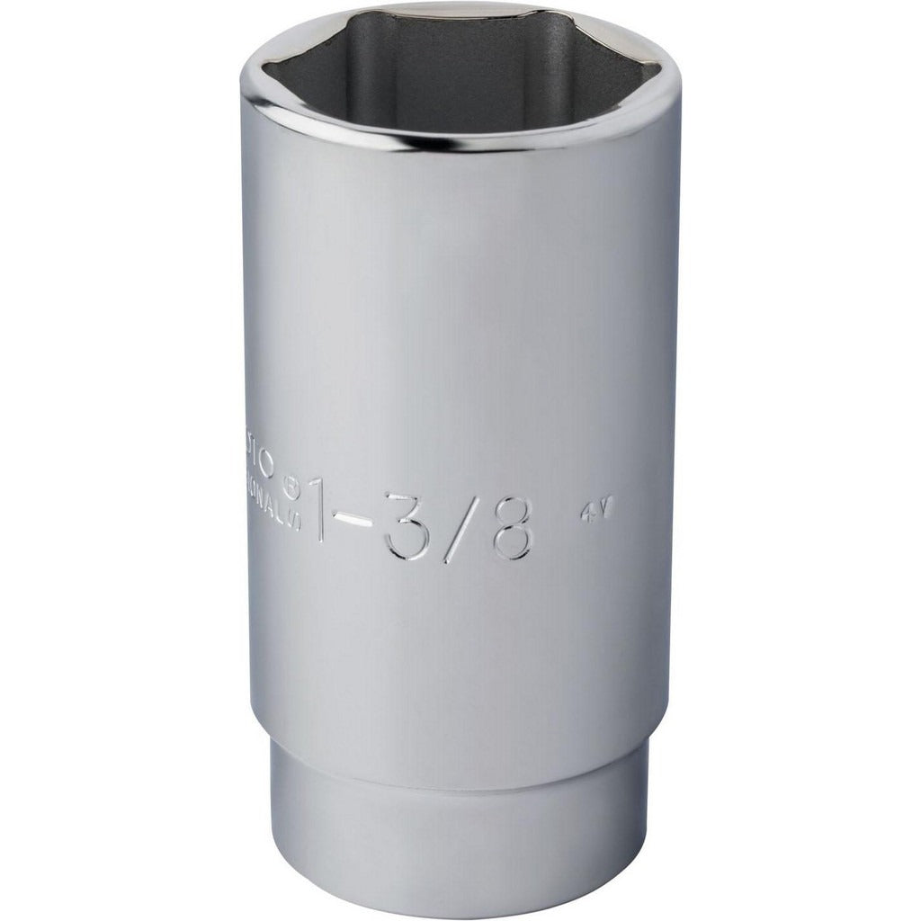 PROTO Proto J5344H Deep Hand Socket 1-3/8 in 6-point 1/2 in Drive