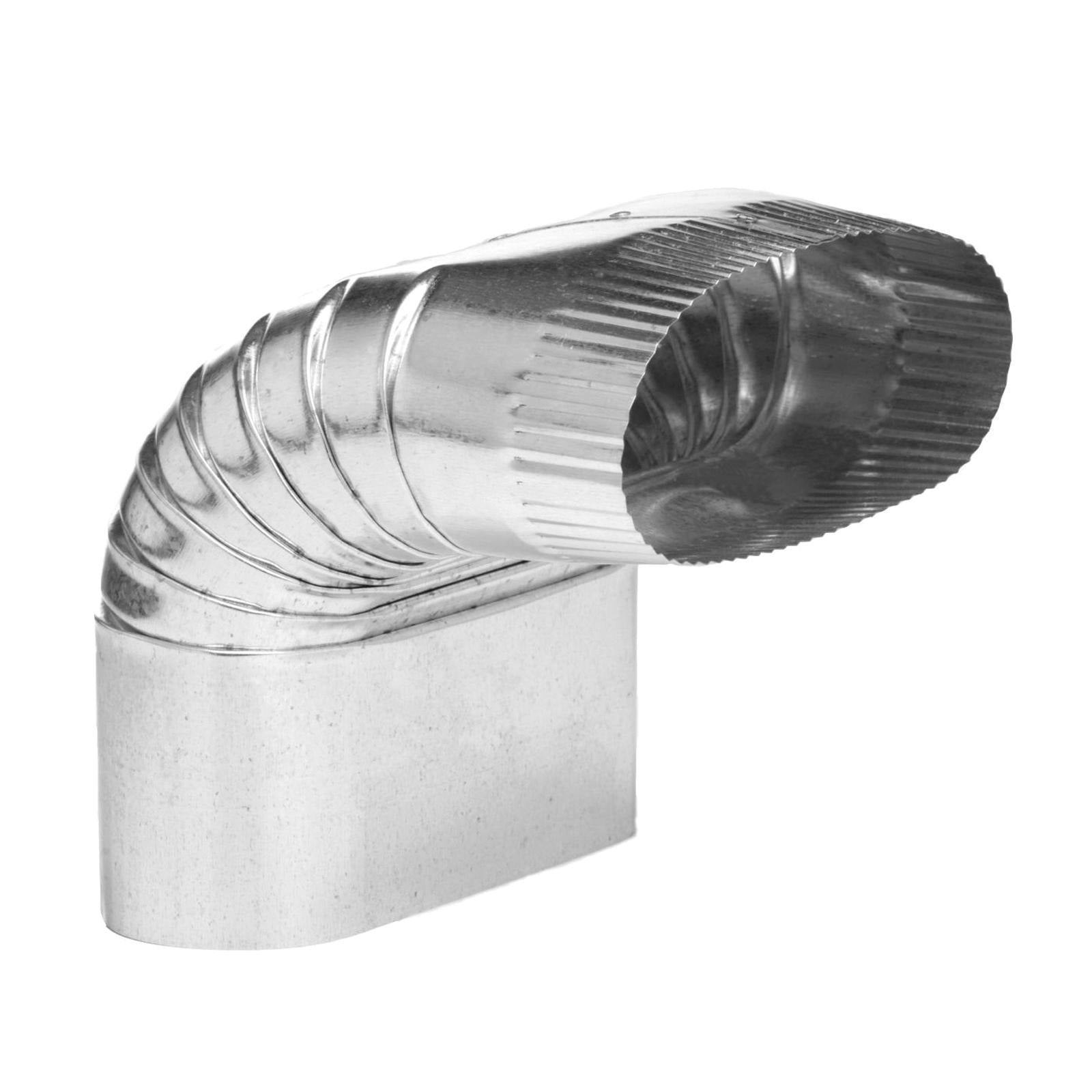 SOUTHWARK METAL Southwark Metal 1167 Oval Vertical 90 Degree Elbow (7 in / 30 ga)