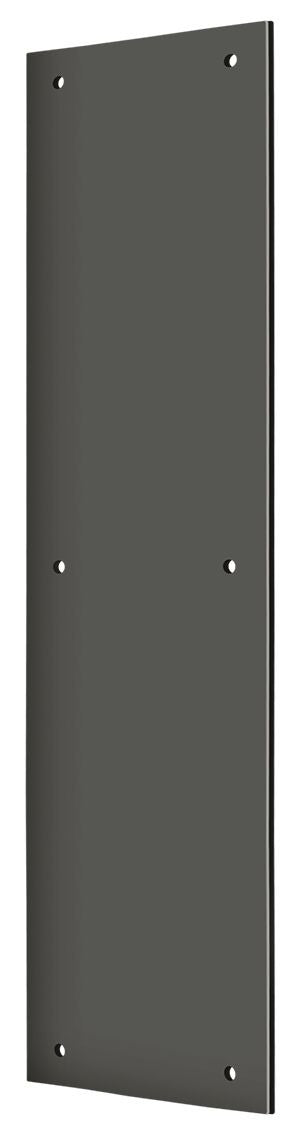 DELTANA Deltana PP3515U10B Push Plate 3.5x15 in Oil Rubbed Bronze