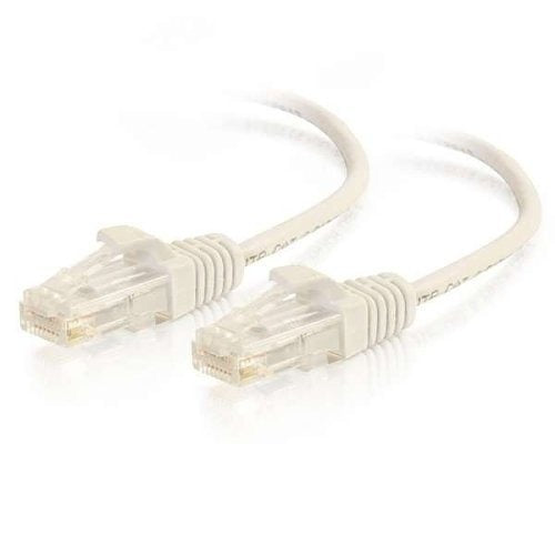 QUIKTRON Quiktron 576-RD25-015 Cat6 Patch Cable 15 Ft White