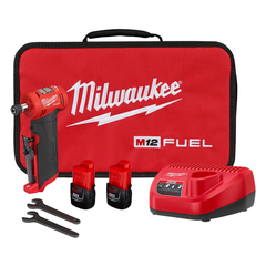 Milwaukee 2485-22 M12 Fuel Right Angle Die Grinder Kit