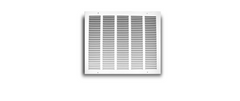 TRUaire 17030X16 TRUaire 170 30 X 16 170 Return Air Grille, 30 x 16 in, Steel, White Powder Coated