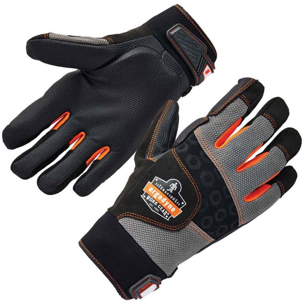 ERGODYNE Ergodyne 17702 Anti-vibration Work Gloves Small Padded Palm