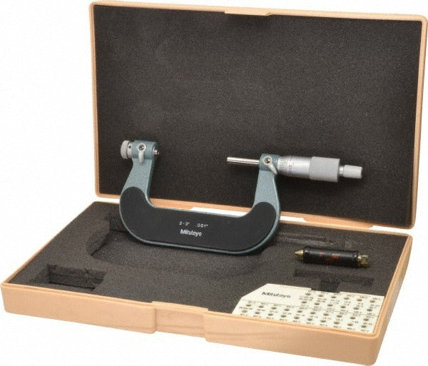 MITUTOYO Mitutoyo 126-903 Screw Thread Micrometer 2 to 3 Inches