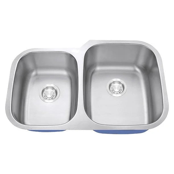 dakota-sinks-dsr-4060-signature-r-series-32-inch-standard-radius-4060-offset-double-bowl-undermount-stainless-steel-kitchen-sink-with-bottom-grid-satin-brushed--973969.webp
