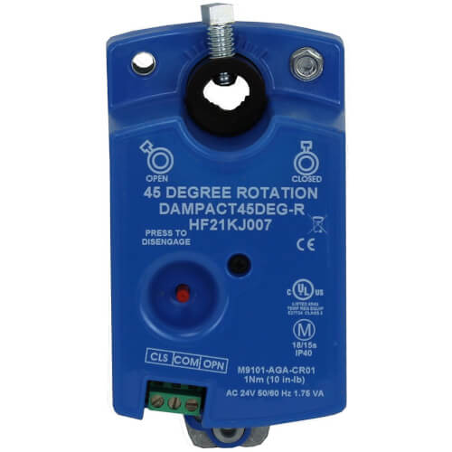 Carrier DAMPACT45DEGR Damper Actuator 45 Degrees for Round Dampers DAMPACT45DEG