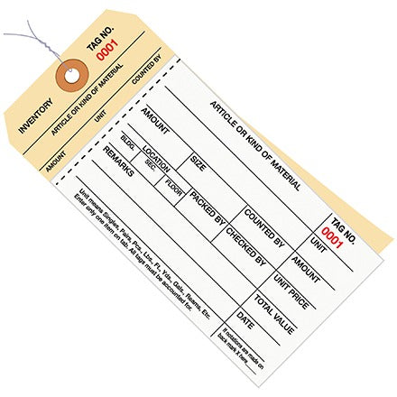 BSC PREFERRED Bsc Preferred G19093 Wired Tag Size 8 Case of 500