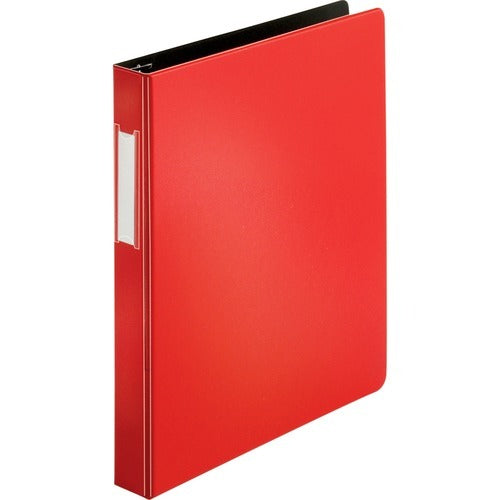 BUSINESS SOURCE Business Source BSN33108 1 Inch Slant D-ring Binder Red