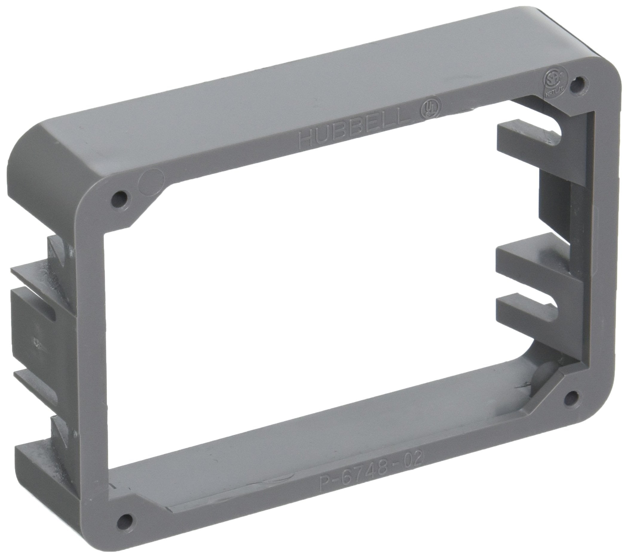 HUBBELL WIRING Hubbell Wiring PFBRAC Flush Rectangular Adapter Collar