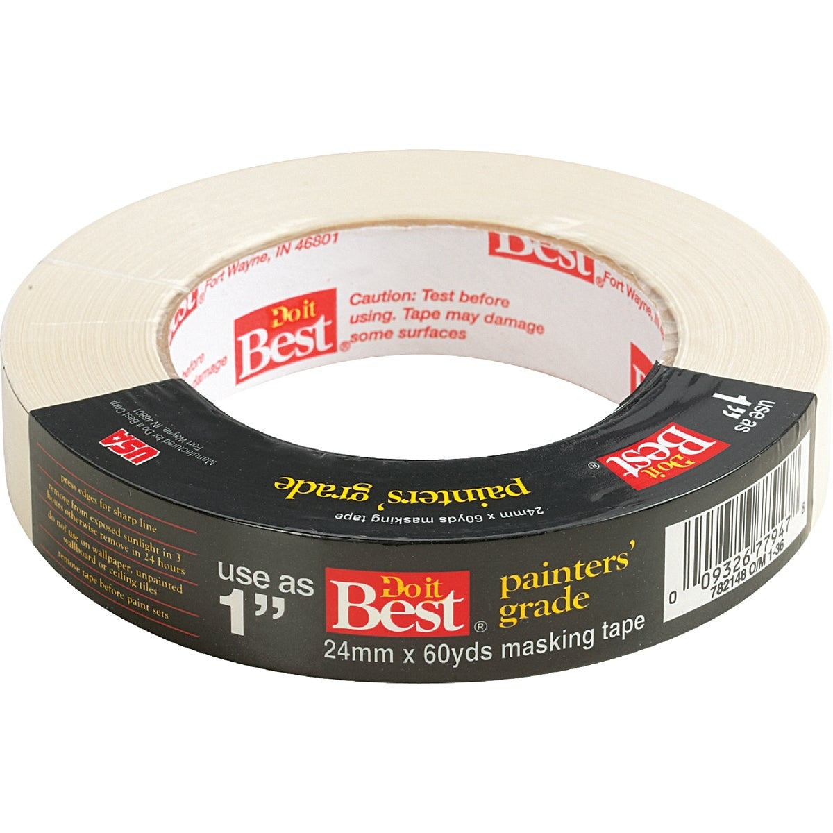 BSC PREFERRED Bsc Preferred 81459 Painter Masking Tape 0.94 Inch