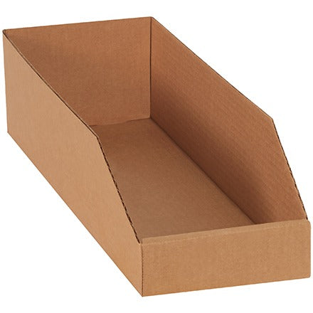 BSC PREFERRED Bsc Preferred BINMT624K Corrugated Parts Bin 50 Pack