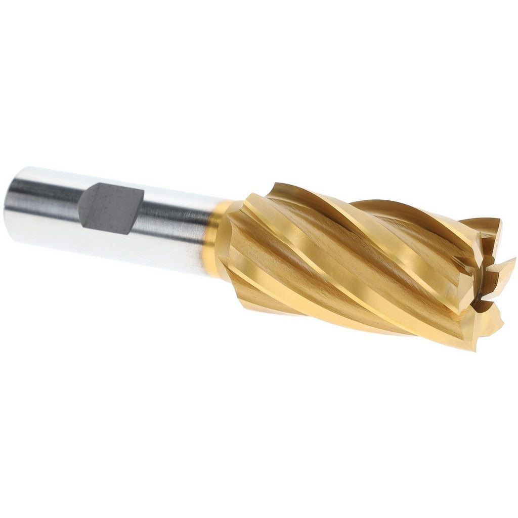 HERTEL Hertel GH99914223 Square End Mill 1 in 6 Flute Hss Tin