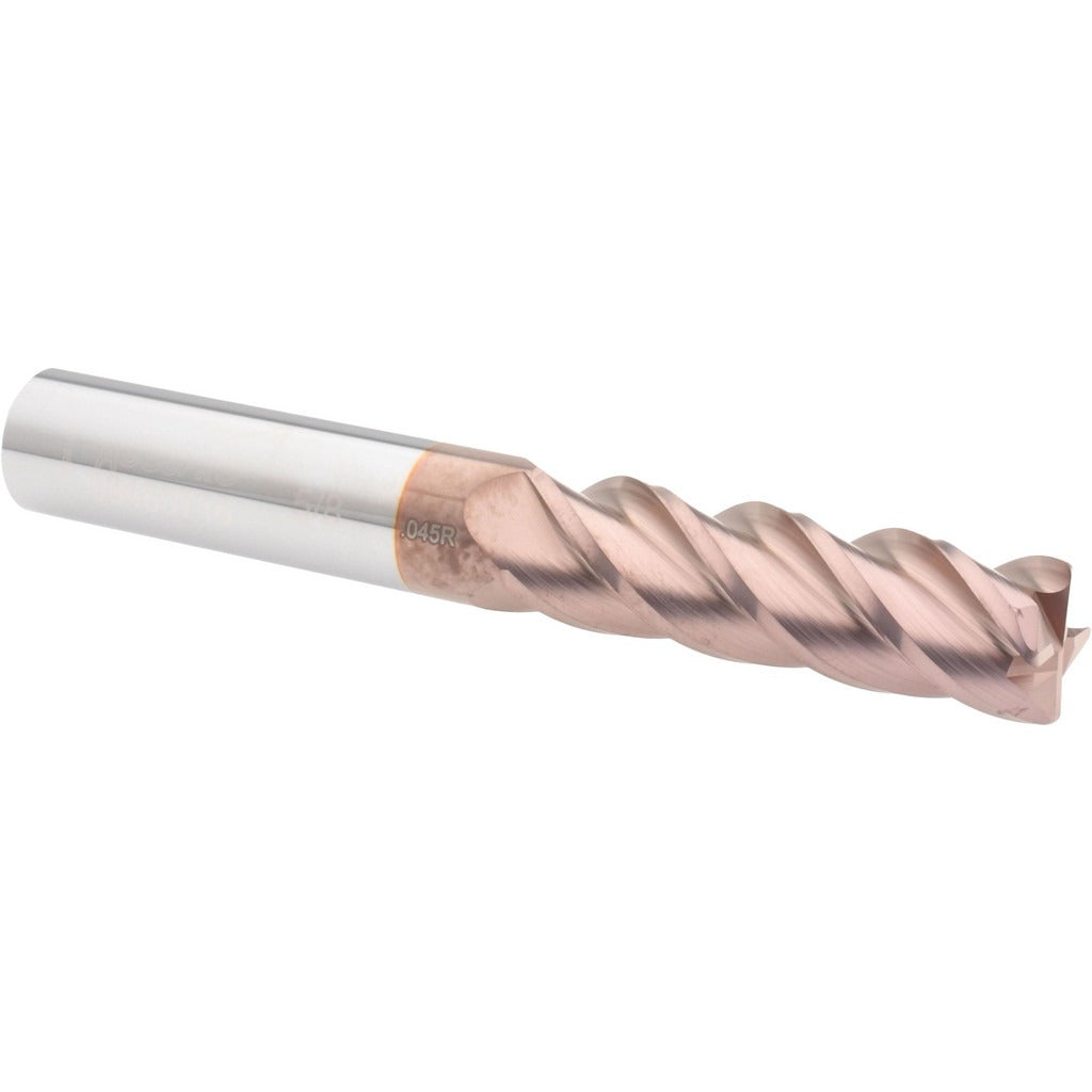 ACCUPRO Accupro 12183120 Corner Radius End Mill 5/8 in 4 Flute Ticn