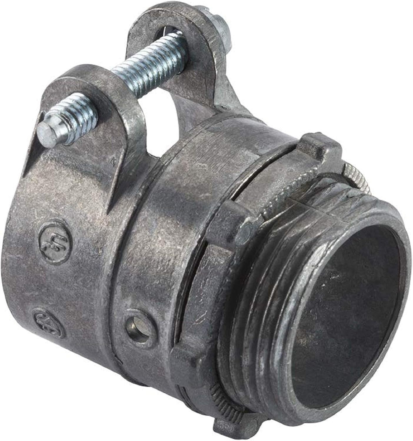 HALEX Halex 20421 Flexible Metal Conduit Squeeze Connector 1/2 in (3 per pack)