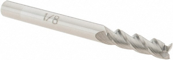 ACCUPRO Accupro 12176869 Square End Mill 1/8 in 3 Flute Carbide