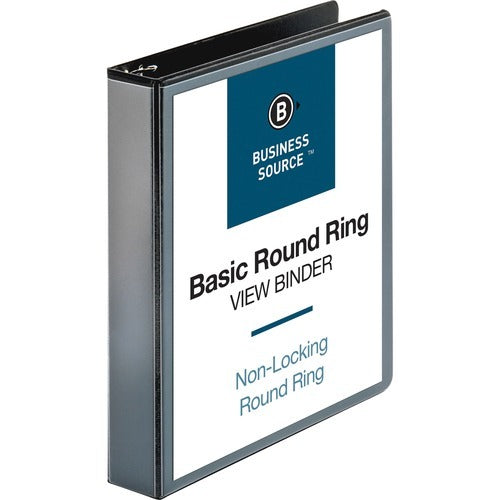 BUSINESS SOURCE Business Source BSN09954 View Binder 1.5 Inch Round Ring