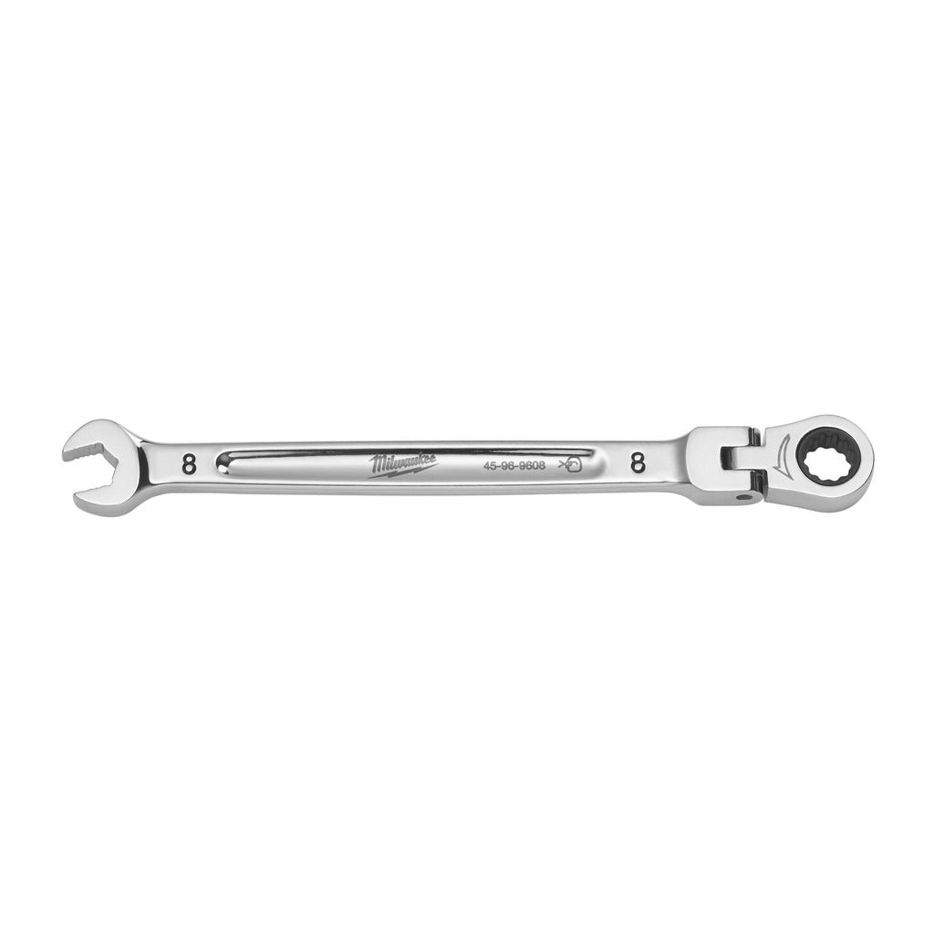 MILWAUKEE Milwaukee Tool 45-96-9608 Ratcheting Combo Wrench 8 Mm