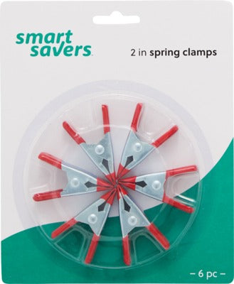 BSC PREFERRED Bsc Preferred AI003 Spring Clamp Set 2 Inches 6 Pack