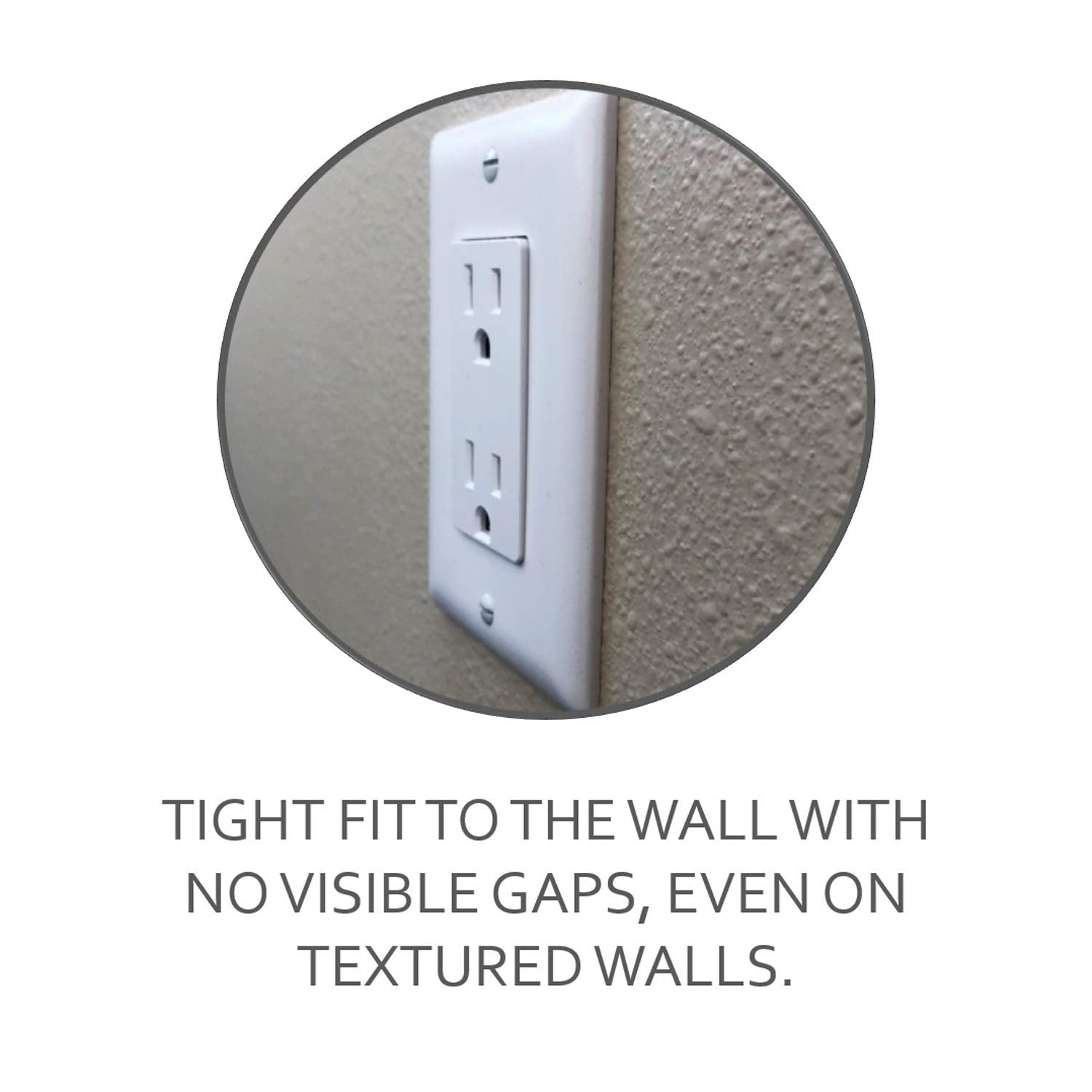 LEGRAND Legrand TP82BK 2 Gang Duplex Wall Plate Black Nylon