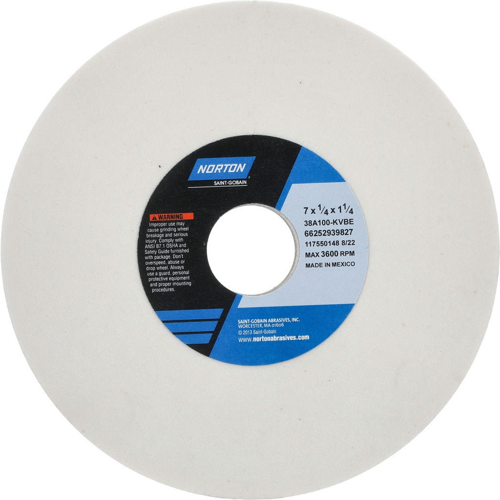NORTON Norton 66252939827 Surface Grinding Wheel 7in 100 Grit