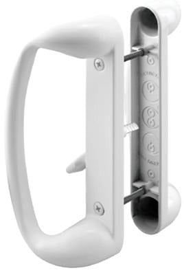 PRIME-LINE Prime Line Products C 1176 Patio Door Handle Set White