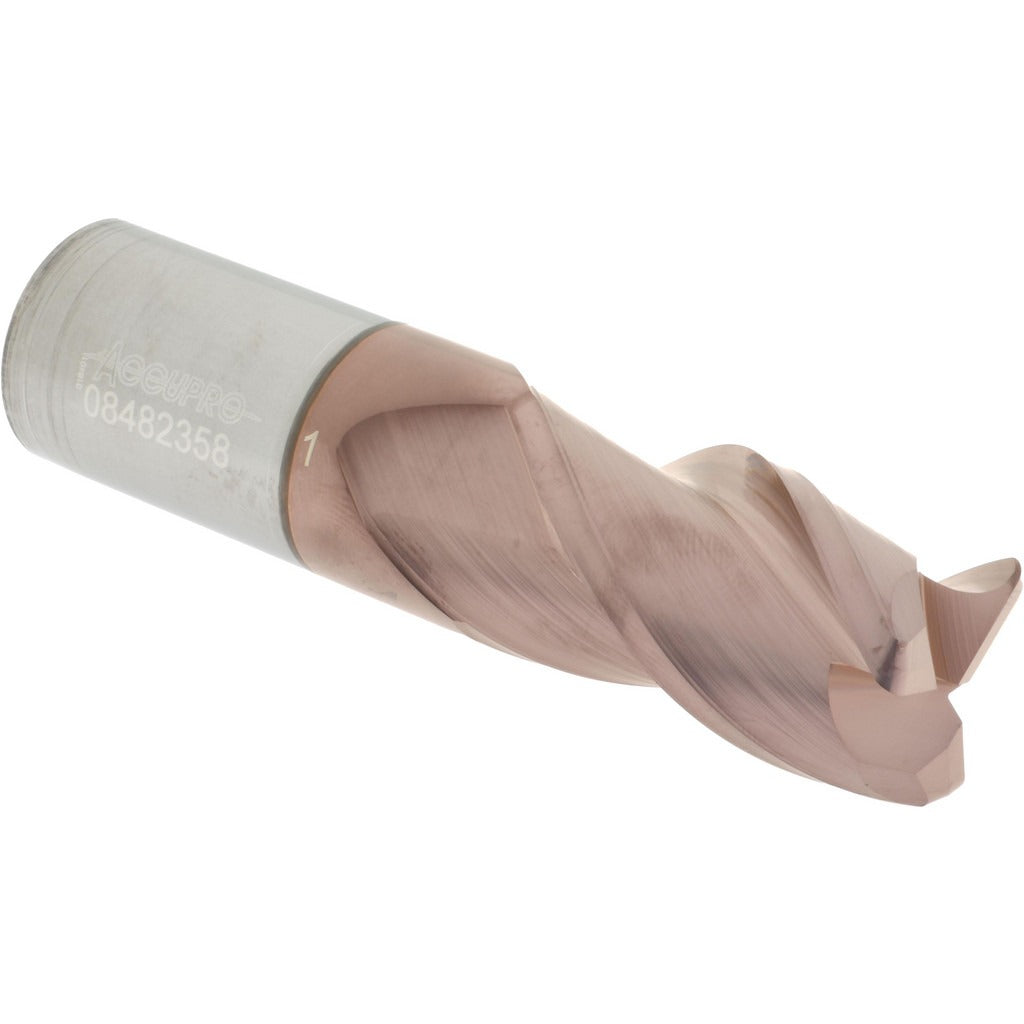ACCUPRO Accupro 12181877 Corner Radius End Mill 1 in 3 Flute Ticn