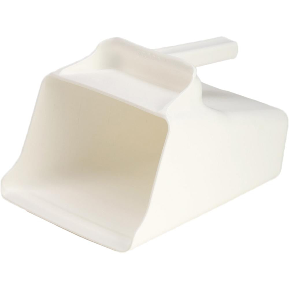 VIKAN Vikan 65505 Flat Bottom Scoop 128 Oz Polypropylene