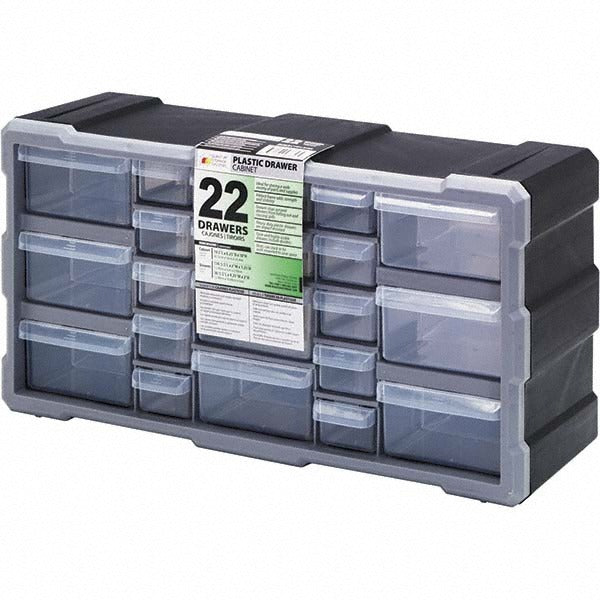 QUANTUM STORAGE SYSTEMS Quantum Storage PDC-22BK 22-drawer Small Parts Cabinet