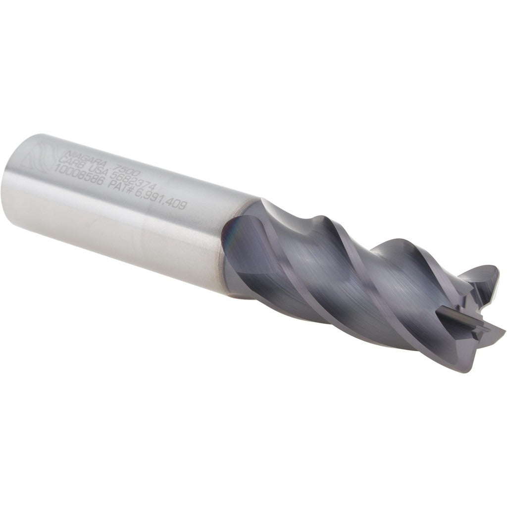 SECO TOOLS Seco 10008586 Corner Radius End Mill 3/4 in 4 Flute Carbide