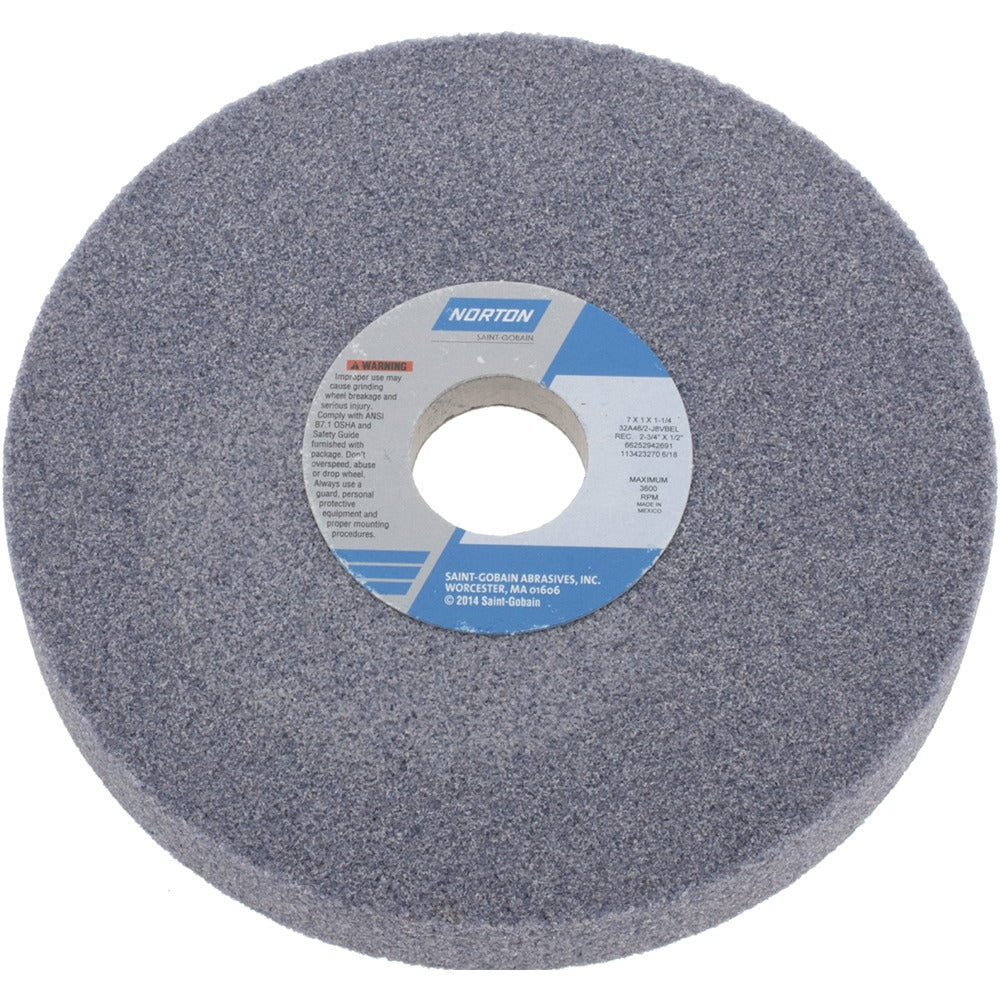 NORTON Norton 66252942691 Surface Grinding Wheel 46 Grit 7in