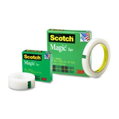 3M 3M MMM81011296PK Invisible Magic Tape 1 in x 36 yd (6 Pack) 81011296PK
