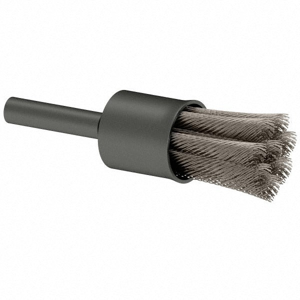 OSBORN Osborn 0003074300 End Brush 1/2 in Stainless Steel Knotted Wire
