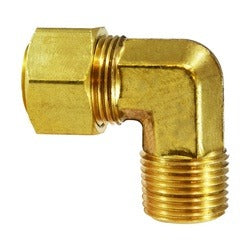 MIDLAND INDUSTRIES Midland Industries 00269-0608 Brass Compression Elbow