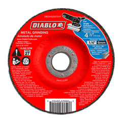 Diablo DBD045250701F 4-1/2 in. Metal Grinding Disc - Type 27