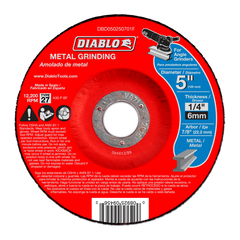 Diablo DBD050250701F 5 in. Metal Grinding Disc - Type 27