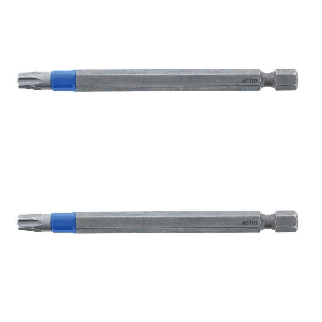 WIHA Wiha 70320 T25 Torx Power Screwdriver Bit 1/4 in Hex 2 Pack