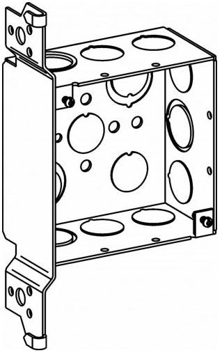 ORBIT Orbit 4SDB-MKO-WB 4 in Square Box 2-1/8 in Deep (24 Pack)
