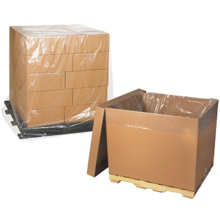 BSC PREFERRED Bsc Preferred PC465 Gusseted Poly Pallet Bags 25 Per Case
