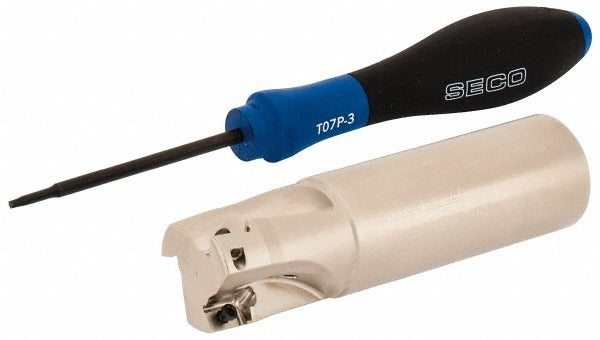 SECO TOOLS Seco 02772711 Indexable Square-shoulder End Mill 1 in