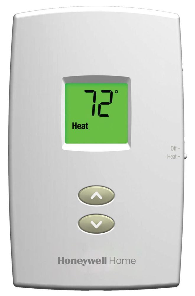 RESIDEO Resideo TH1100DV1000/U Pro 1000 Heat Only 24 VAC/Battery (Vertical) TH1100DV1000/U