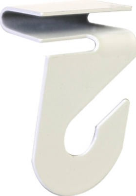 HILLMAN Hillman Fasteners 122323 Ceiling Track Hanger White 2 Pack