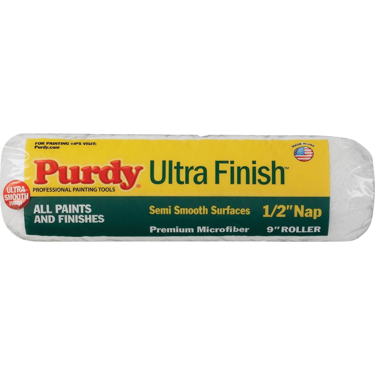 PURDY Purdy 144612093 Microfiber Roller Cover 9 in 1/2 in Nap