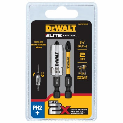 DEWALT Dewalt Accessories DWAFE2PH2IR2S PH2 Impact Bit Set 2in 2pc