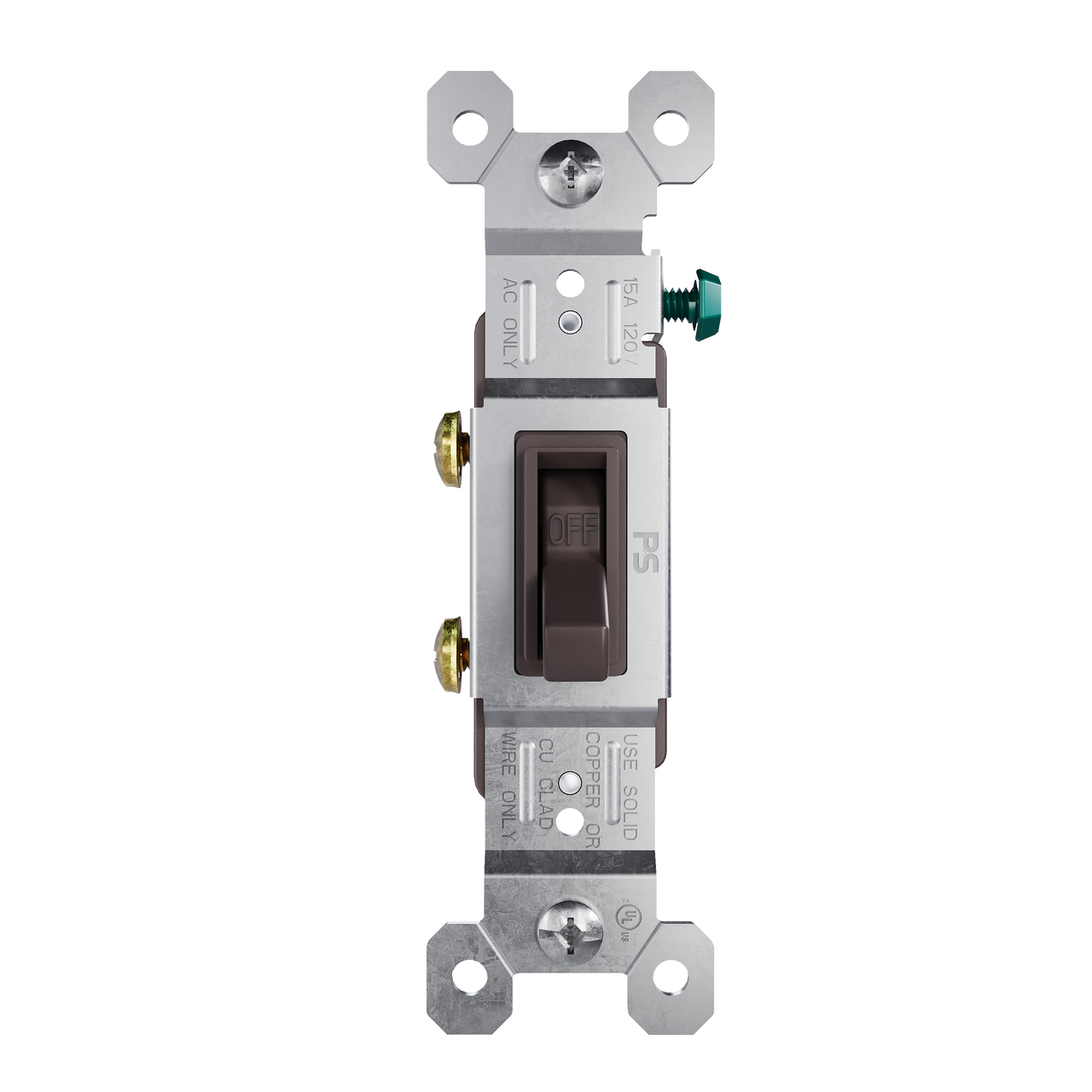 LEGRAND Legrand 660-G TradeMaster self-grounding toggle switch 1/2 HP (single pole)