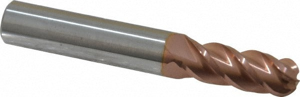 ACCUPRO Accupro 12184641 Ball End Mill 0.3438 in 4 Flute Carbide Ticn