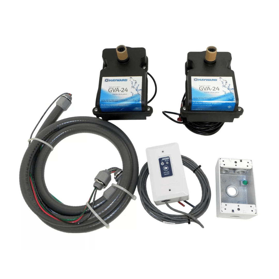 HAYWARD Hayward HL485SPAKIT Omni Spa Kit (Two Valve Actuators, 1 Smart Relay, J-Box, 6 feet Whip)