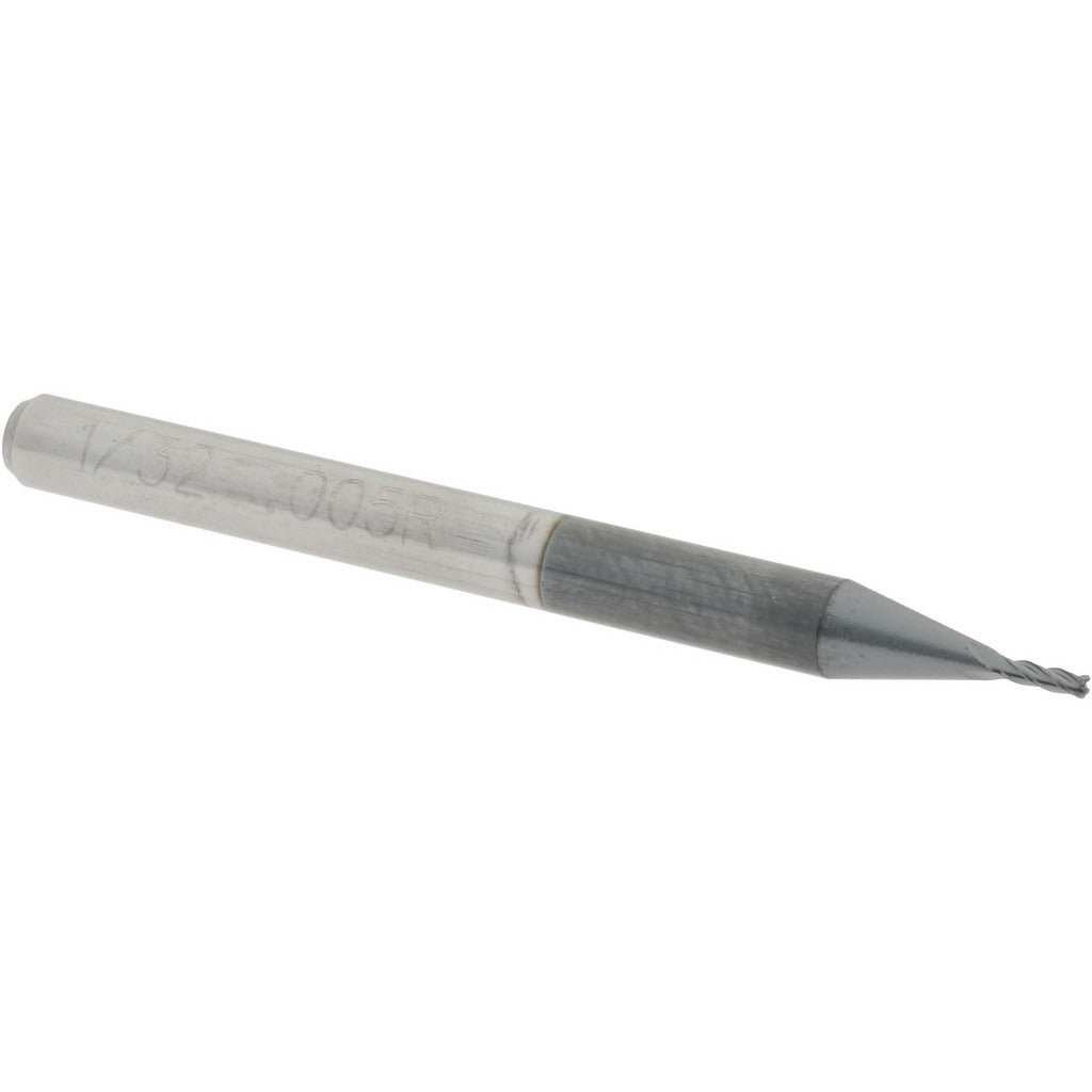 ACCUPRO Accupro 12176880 Corner Radius End Mill 0.0313 in 4 Flute Altin