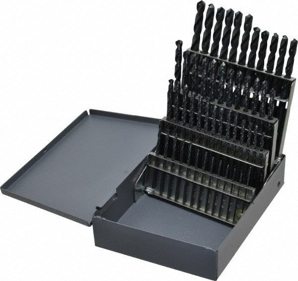 CLEVELAND CONTROLS Cleveland C00960 Drill Bit Set 50 Pc 1-5.9mm Hss