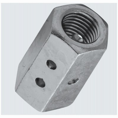 NATIONAL HARDWARE National Mfg N261-420 Zinc Rod Coupler 1 Inch 5 Pack